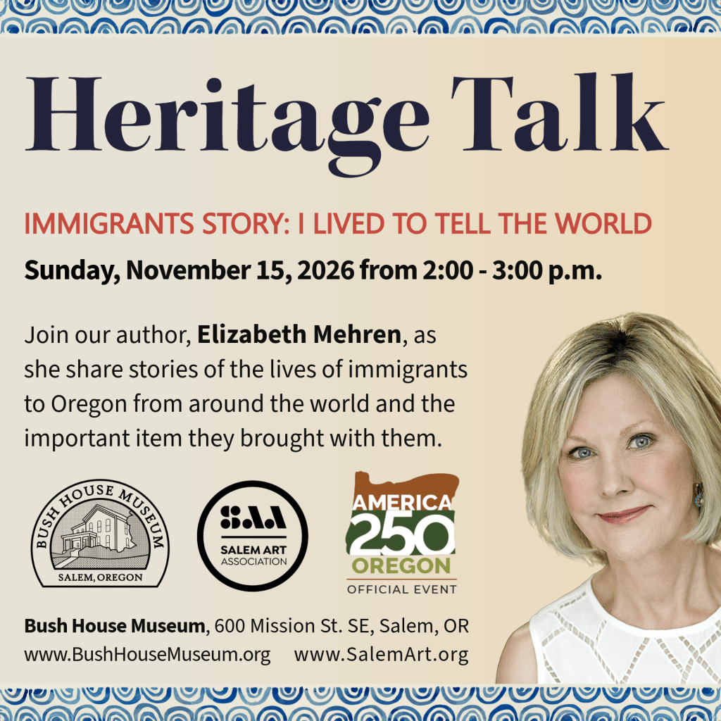 HERITAGE TALK – ELIZABETH&nbsp;MEHREN
